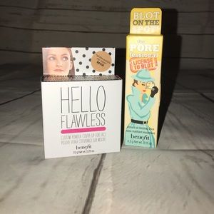 Benefit cosmetics powder and pore blog set